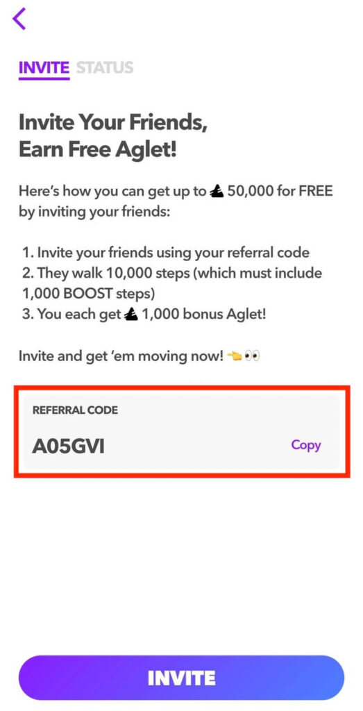 仮想通貨Aglet(アグレット) 招待コード